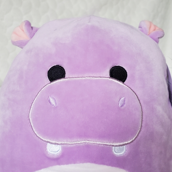 BNWT Hanna the Hippo Purple Squishmallows 8 Inch - Picture 7 of 7
